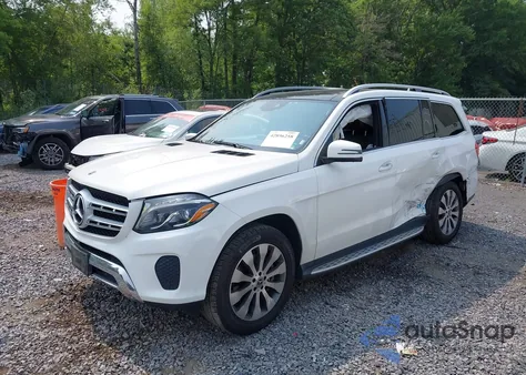 2018 Mercedes-Benz Gls 450 4Matic из США, поврежденный, VIN 4JGDF6EE6JB170355